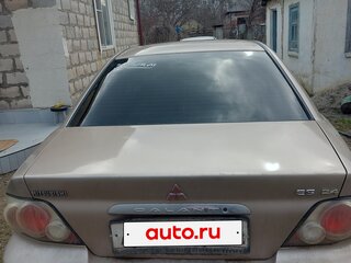 2001 Mitsubishi Galant VIII Рестайлинг, жёлтый, 350000 рублей, вид 5