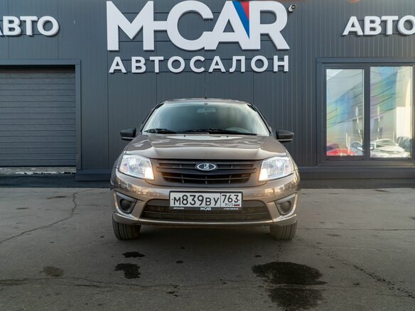 2018 Lada (ВАЗ) Granta I, коричневый, 615000 рублей - вид 1