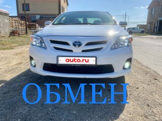 2011 Toyota Corolla X (E140, E150) Рестайлинг, белый, 1090000 рублей, вид 1