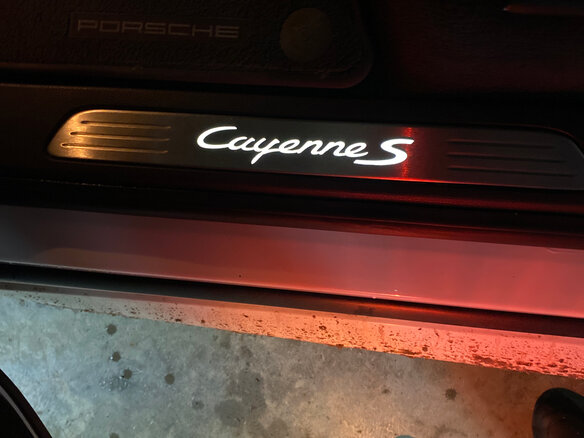 2013 Porsche Cayenne S Diesel II (958), белый - вид 19