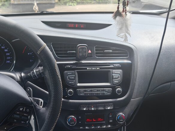 2015 Kia Ceed II, серебристый, 950000 рублей - вид 13