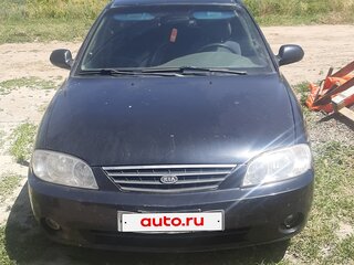2007 Kia Spectra I Рестайлинг 2, чёрный, 260000 рублей, вид 1