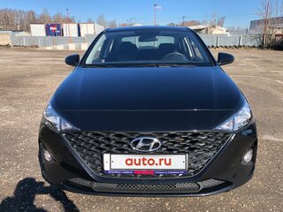 2020 Hyundai Solaris II Рестайлинг, чёрный, 1700000 рублей, вид 2