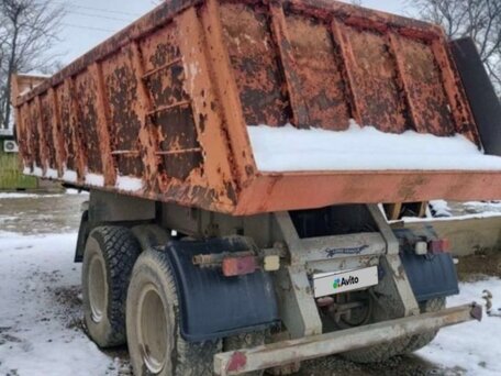 2005 МАЗ Полуприцеп самосвальный, оранжевый, 300000 рублей, вид 3