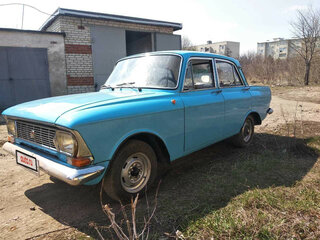 1971 Москвич 408ИЭ, голубой, 300000 рублей, вид 5