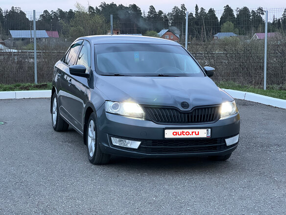 2014 Skoda Rapid Green Tec I, серый, 850000 рублей - вид 4