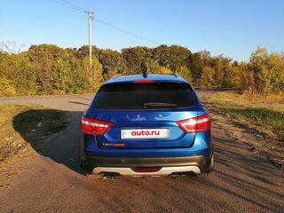 2021 Lada (ВАЗ) Vesta SW Cross I, синий, 1550000 рублей, вид 4