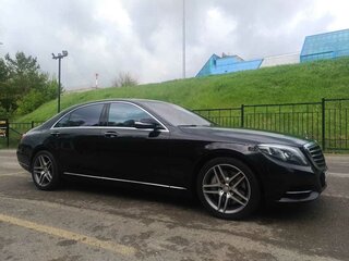 2013 Mercedes-Benz S-Класс 500 VI (W222, C217), чёрный, 3700000 рублей, вид 2