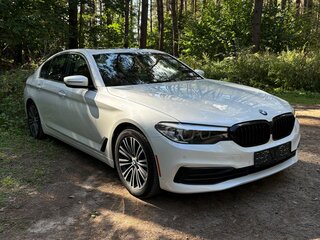 2018 BMW 5 серии 530i VII (G30/G31/G38), белый, 3200000 рублей, вид 2