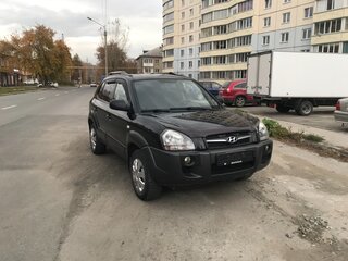 2008 Hyundai Tucson I, чёрный, 989000 рублей, вид 4