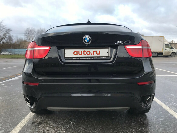 2010 BMW X6 40d I (E71), чёрный - вид 5