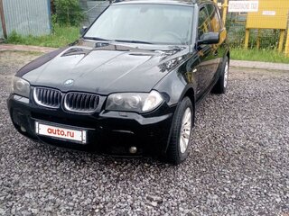 2005 BMW X3 30i I (E83), чёрный, 680000 рублей, вид 1