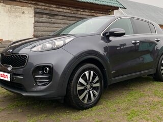 2018 Kia Sportage IV Рестайлинг, серый, 1600000 рублей, вид 2