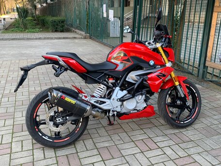2019 BMW G 310 R, красный, 500000 рублей, вид 1