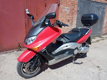 2004 Yamaha TMAX, красный, 375000 рублей, вид 2
