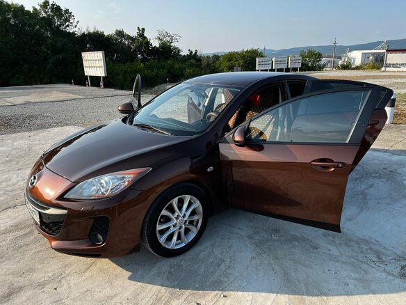 2012 Mazda 3 II (BL) Рестайлинг, коричневый, 1250000 рублей - вид 1