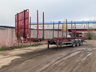 2012 Meusburger Полуприцеп-сортиментовоз, красный, 1600000 рублей, вид 2