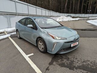 2021 Toyota Prius IV Рестайлинг (XW50), голубой, 1861593 рублей, вид 2