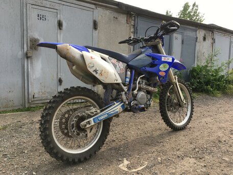 2006 Yamaha WR250F, синий, 340000 рублей, вид 5