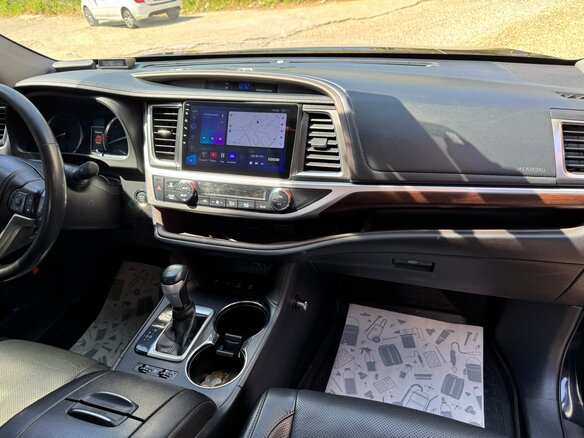 2014 Toyota Highlander III (XU50), чёрный, 3350000 рублей - вид 9
