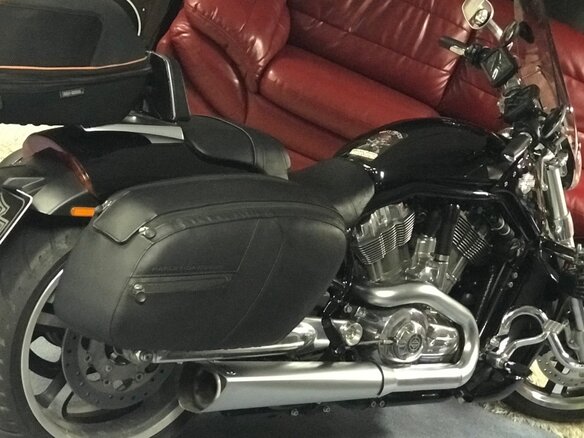 2010 Harley-Davidson V-Rod Muscle, чёрный, 1900000 рублей - вид 24