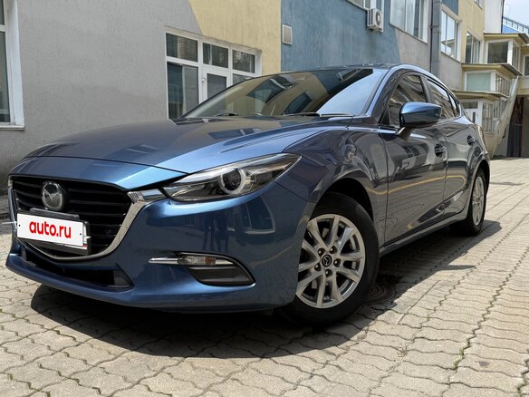 2017 Mazda Axela III Рестайлинг, синий, 1290000 рублей - вид 5