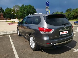 2015 Nissan Pathfinder IV, синий, 1490000 рублей, вид 4