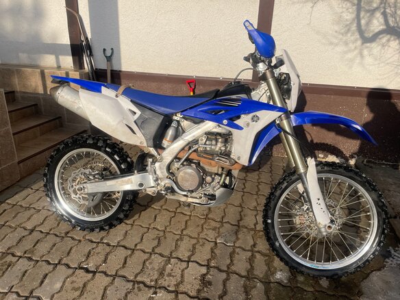 2013 Yamaha WR450F, синий, 550000 рублей - вид 3
