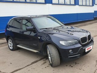 2009 BMW X5 30d II (E70), синий, 1800000 рублей, вид 3