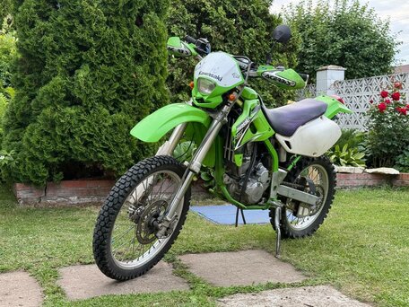 2002 Kawasaki KLX 250, зелёный, 240000 рублей, вид 1