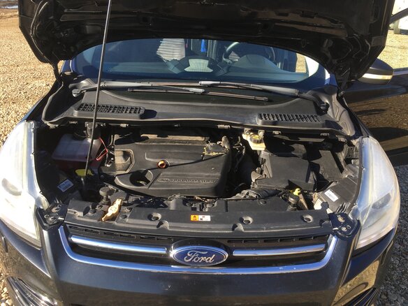 2013 Ford Kuga II, чёрный, 1200000 рублей - вид 11