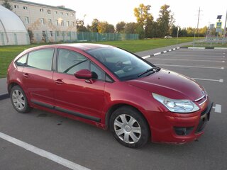 2010 Citroen C4 I Рестайлинг, красный, 400000 рублей, вид 2