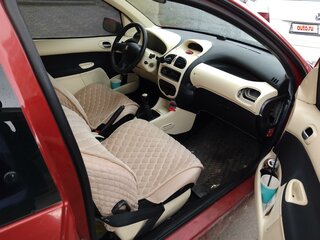 2001 Peugeot 206, красный, 350000 рублей, вид 1