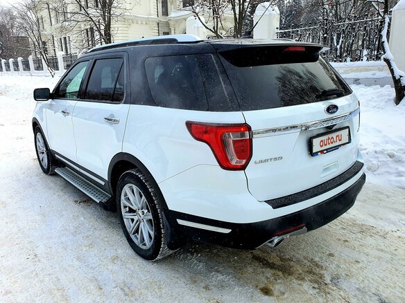 2018 Ford Explorer V Рестайлинг 2, белый - вид 5