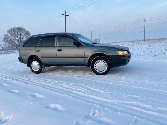 1993 Toyota Corolla VII (E100), зелёный, 235000 рублей - вид 5