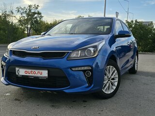 2017 Kia Rio IV, синий, 1600000 рублей, вид 1