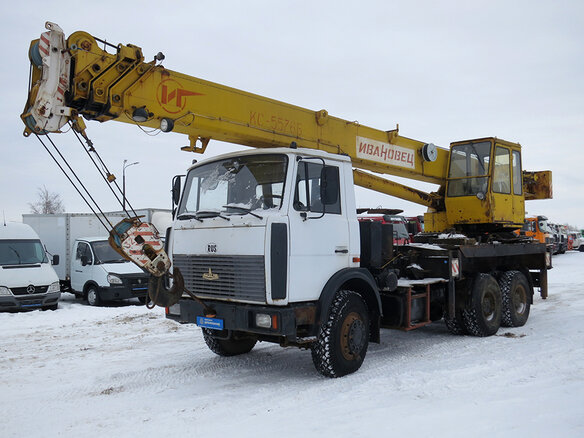 2008 Ивановец КС-5576, белый
