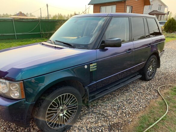 2006 Land Rover Range Rover III Рестайлинг, синий - вид 10