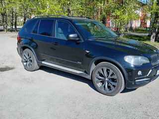 2007 BMW X5 3.0d II (E70), чёрный, 1520000 рублей, вид 2