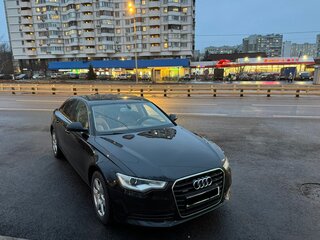 2014 Audi A6 IV (C7), чёрный, 1875000 рублей, вид 3