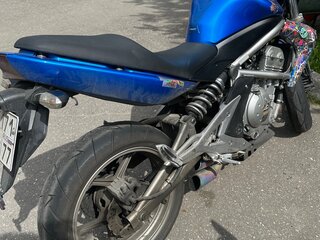 2008 Kawasaki ER-6N, синий, 380000 рублей, вид 2