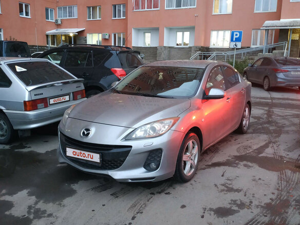 2011 Mazda 3 II (BL) Рестайлинг, серебристый, 965000 рублей - вид 3