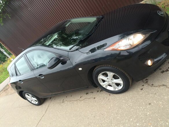 2012 Mazda 3 II (BL) Рестайлинг, чёрный - вид 6