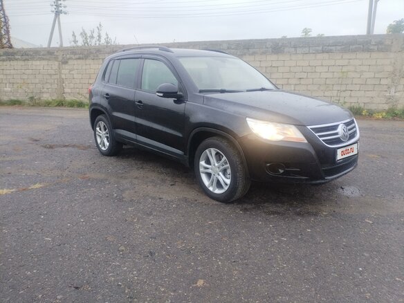 2008 Volkswagen Tiguan I, чёрный, 950000 рублей - вид 3