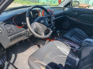 2005 Hyundai Sonata ТагАЗ IV (EF) Рестайлинг, чёрный, 400000 рублей, вид 5