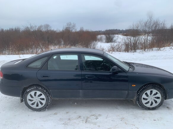 1997 Mazda 626 IV (GE), синий, 250000 рублей - вид 3