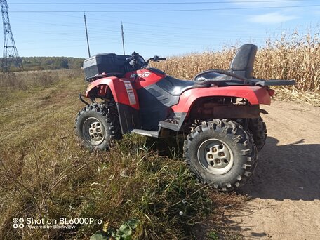 2012 Arctic Cat 500 Series, красный, 560000 рублей, вид 5