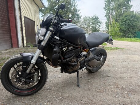 2016 Ducati Monster 821, чёрный, 850000 рублей, вид 3