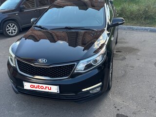 2016 Kia Rio III Рестайлинг, чёрный, 1199999 рублей, вид 5