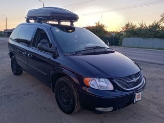 2004 Chrysler Town & Country IV Рестайлинг, синий, 850000 рублей, вид 1